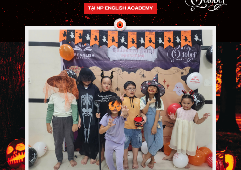 🎃 HALLOWEEN PARTY 2025 – MỘT NGÀY ĐẦY NIỀM VUI TẠI NP ENGLISH! 👻